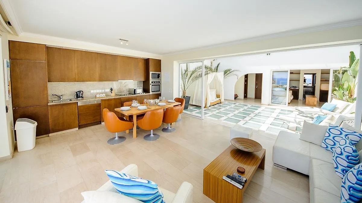Luxury Bay View Villa 28 Right On The Beach Protaras Cyprus