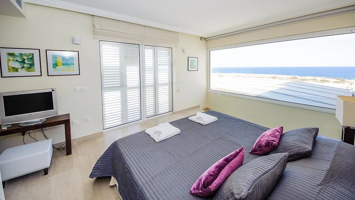 Luxury Bay View Villa 28 Right On The Beach Protaras 0*,  Cyprus